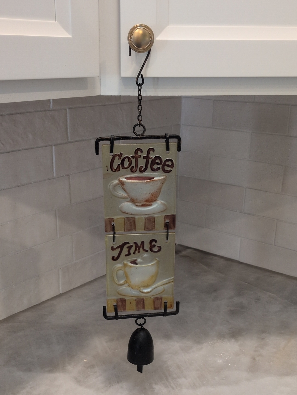 Coffee Time Hanging Kitchen Coffee Decor